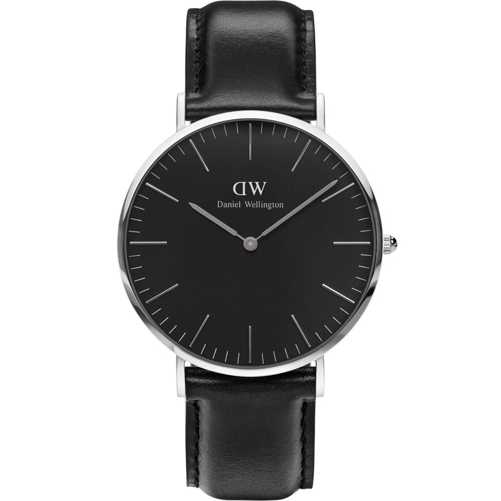 Daniel Wellington Classic Black Sheffield Silver