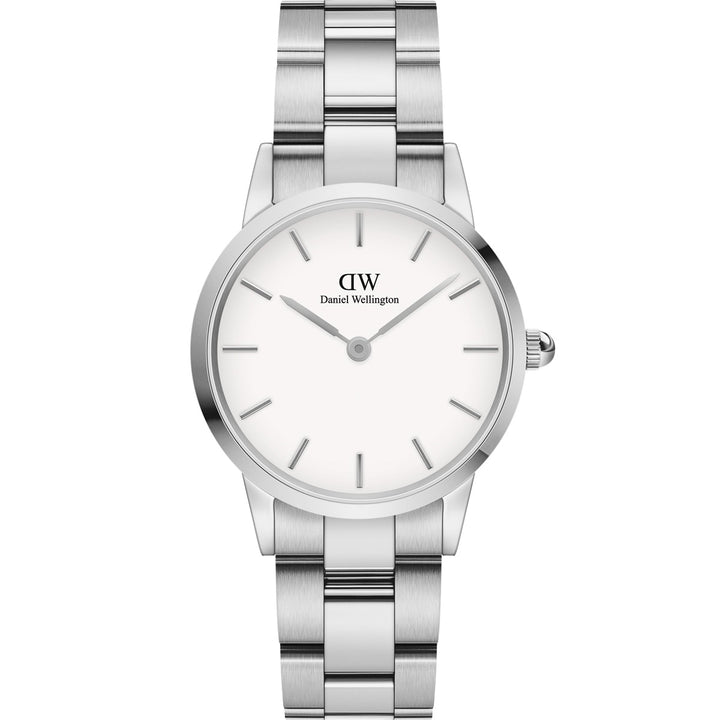 Daniel Wellington Iconic Link White Silver (28 mm) - DW00100207