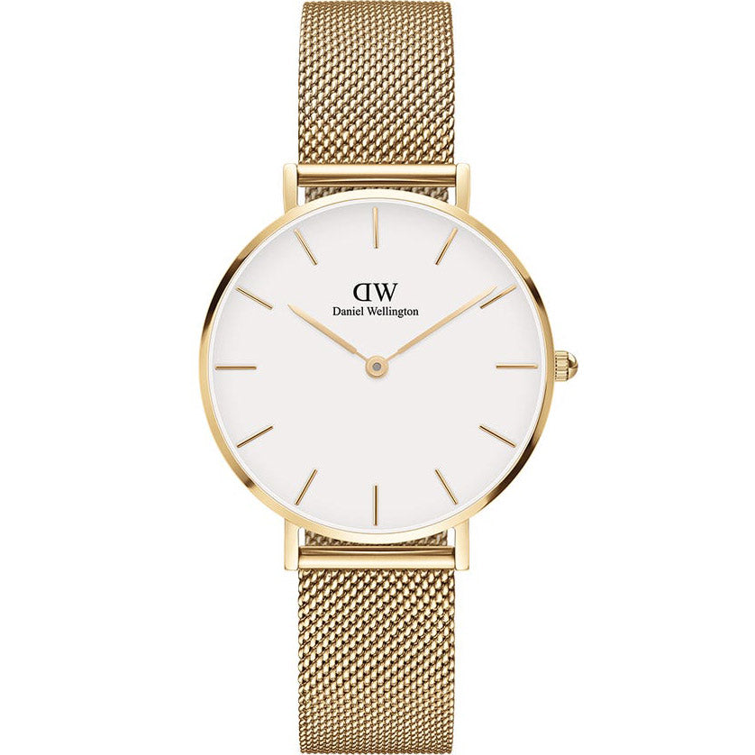 Daniel Wellington Classic Petite Evergold White (32 mm) - DW00100348
