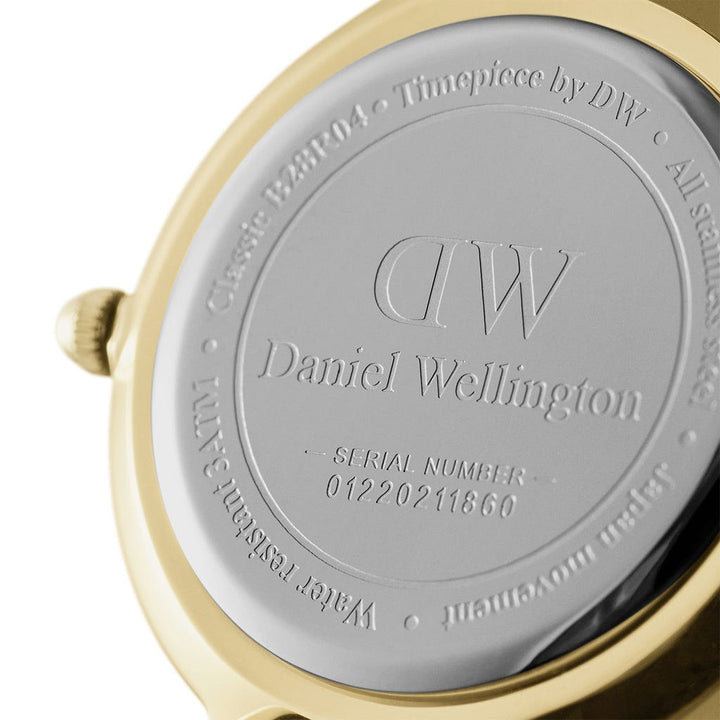 Daniel Wellington Classic Petite Evergold White