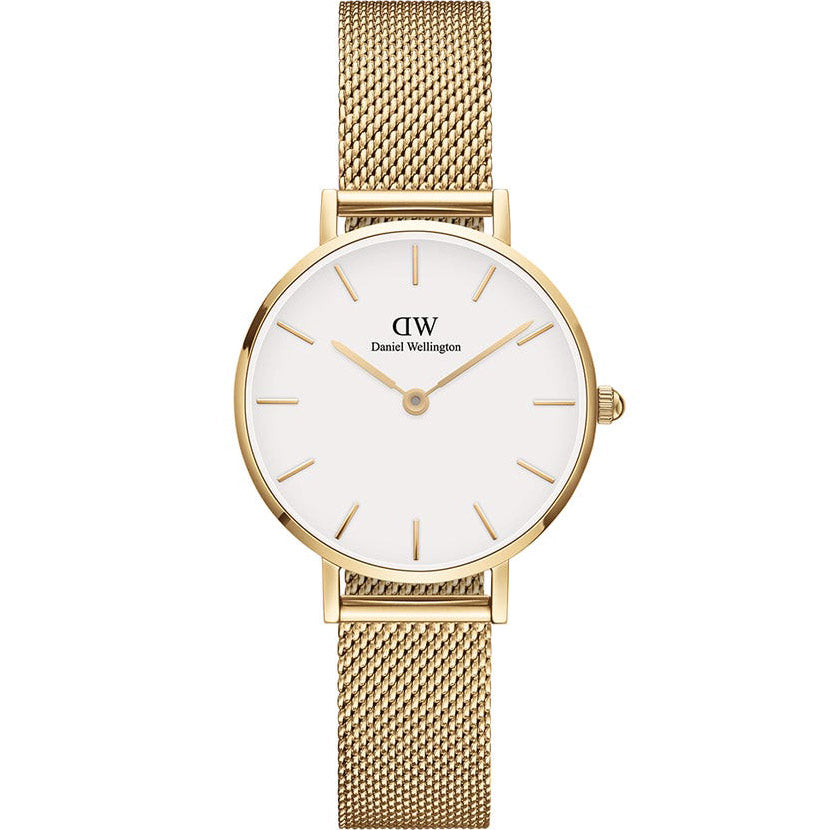 Daniel Wellington Classic Petite Evergold White (28 mm) - DW00100350