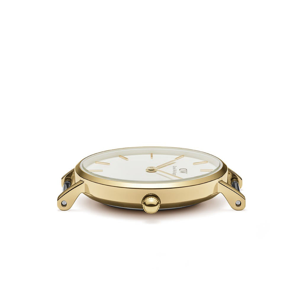 Daniel Wellington Classic Petite Evergold White