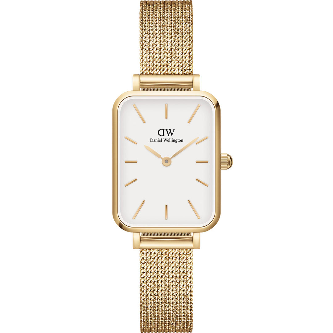 Daniel Wellington Quadro Pressed Evergold White - DW00100556