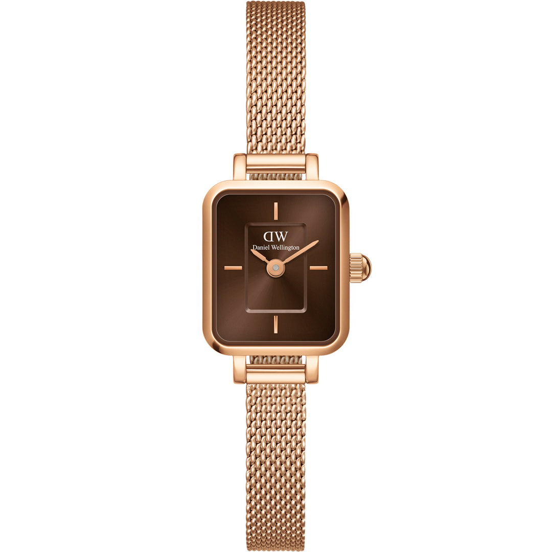 Daniel Wellington Quadro Mini Melrose Amber Rose Gold - DW00100649