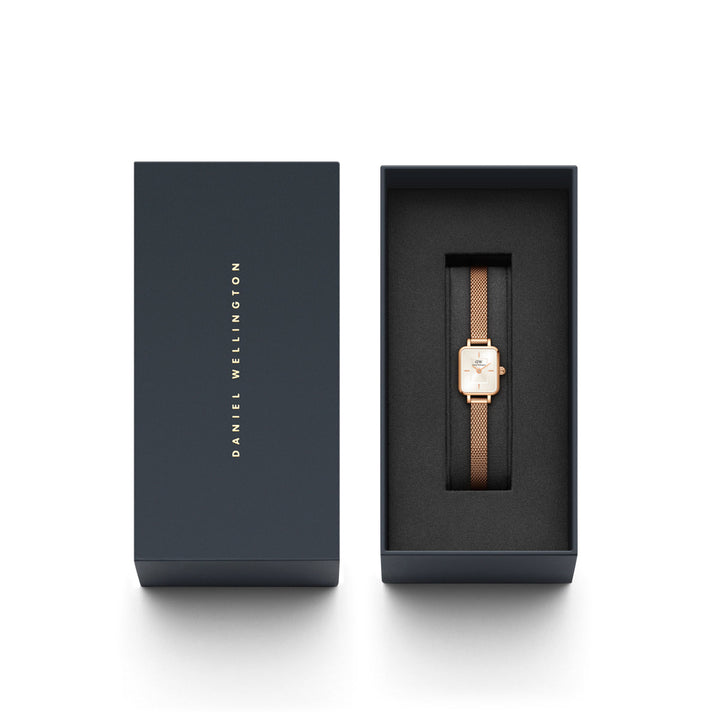 Daniel Wellington Quadro Mini Melrose Champagne Rose Gold - DW00100651