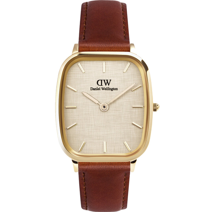 Daniel Wellington Marlon St. Maves Linen Gold - DW00100839