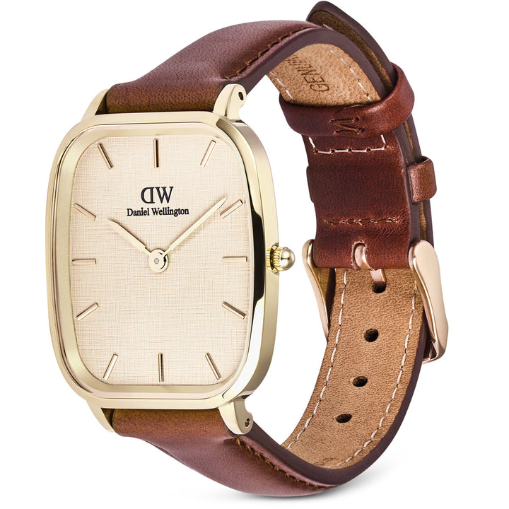 Daniel Wellington Marlon St. Maves Linen Gold - DW00100839