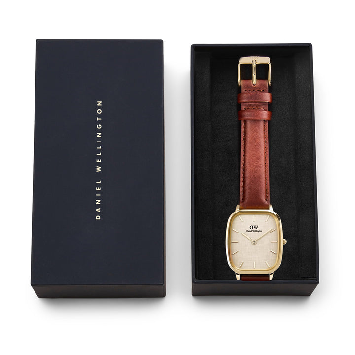 Daniel Wellington Marlon St. Maves Linen Gold - DW00100839