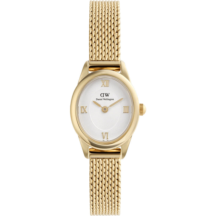 Daniel Wellington Ophelia Mini Mesh White Gold - DW00100939