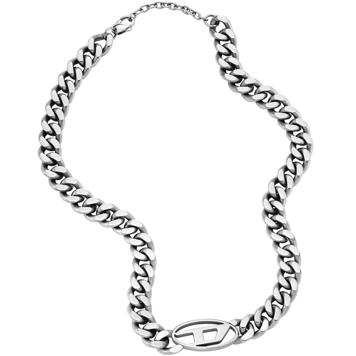 Diesel Oval D Logo Halskette - DX1433040