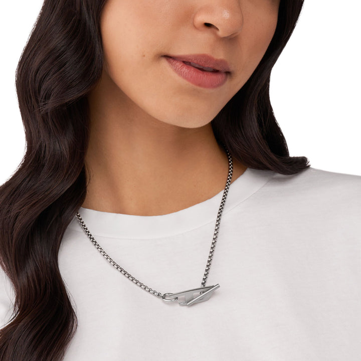 Diesel D Logo Halskette - DX1477040