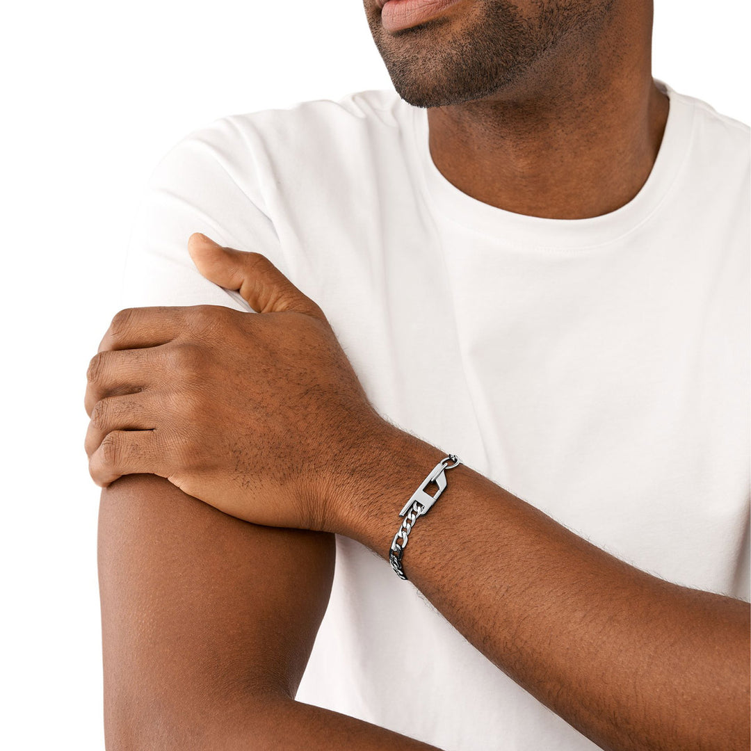Diesel D Logo Armband - DX1496040