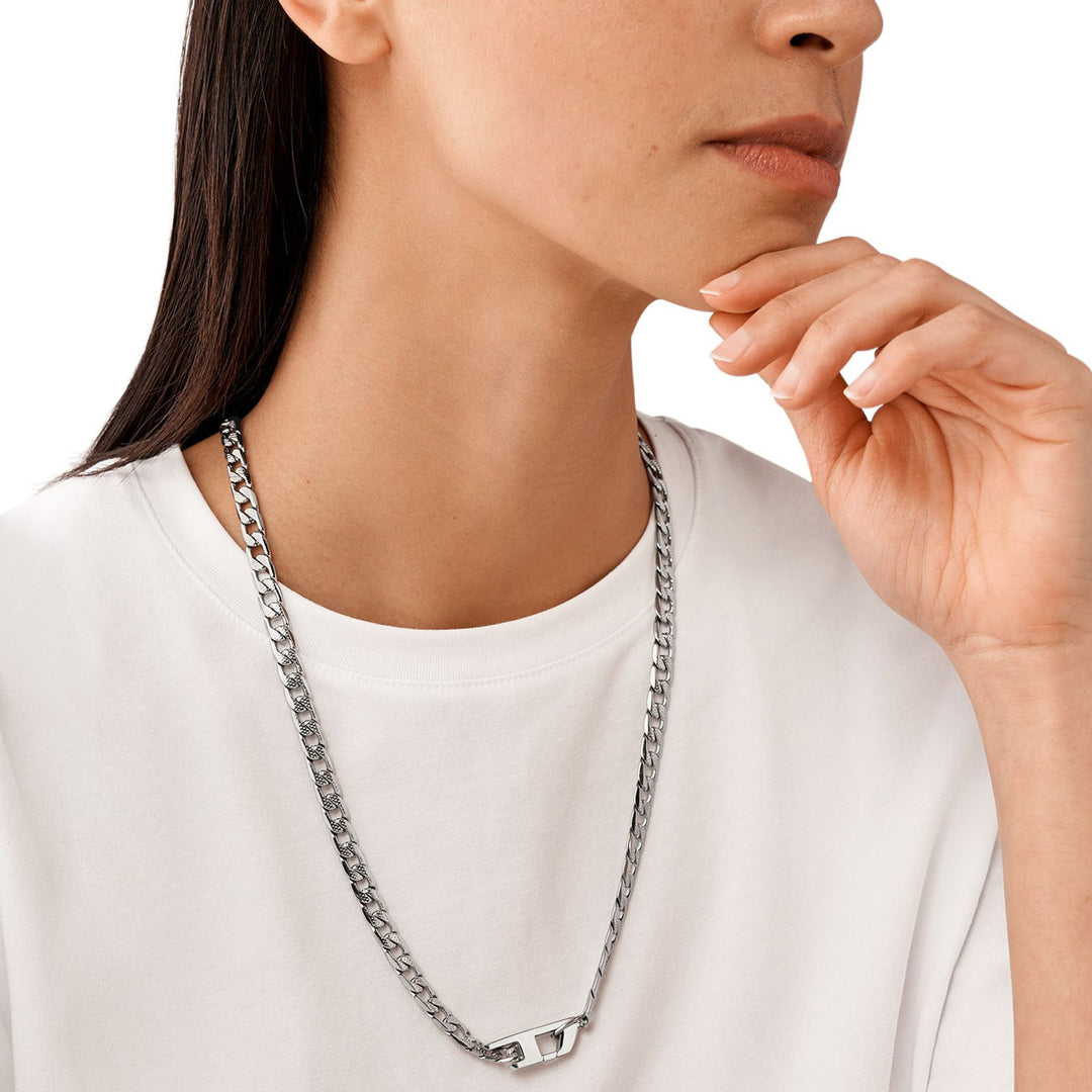 Diesel D Logo Halskette - DX1497040
