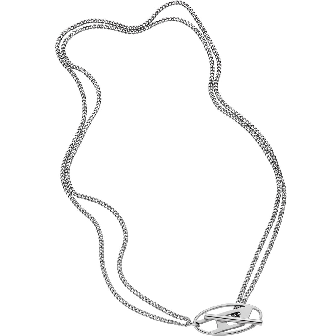 Diesel Oval D Logo Halskette - DX1534040