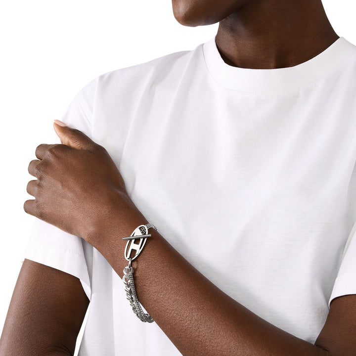 Diesel Oval D Logo Armband - DX1550040