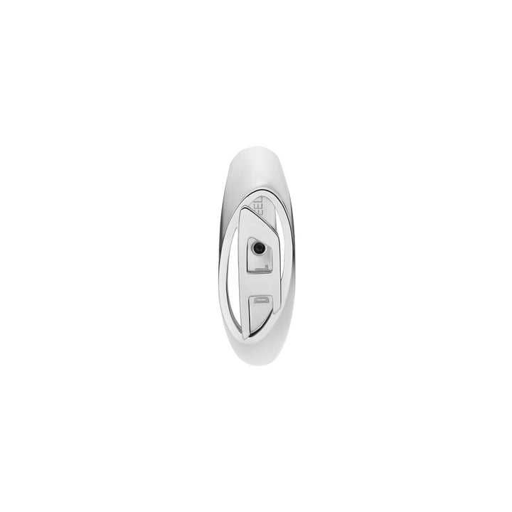 Diesel Oval D Logo Einzel Ohrring - DX1642040