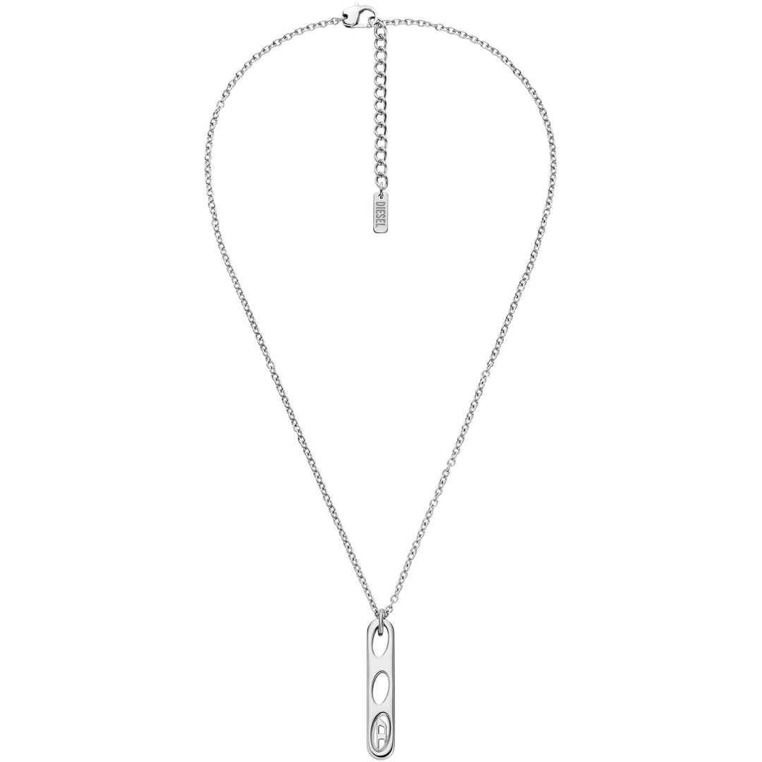Diesel Oval D Logo Halskette - DX1662040