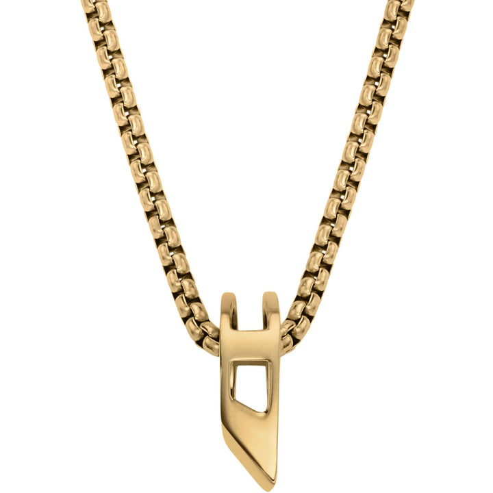 Diesel D Logo Necklace - DX1670710