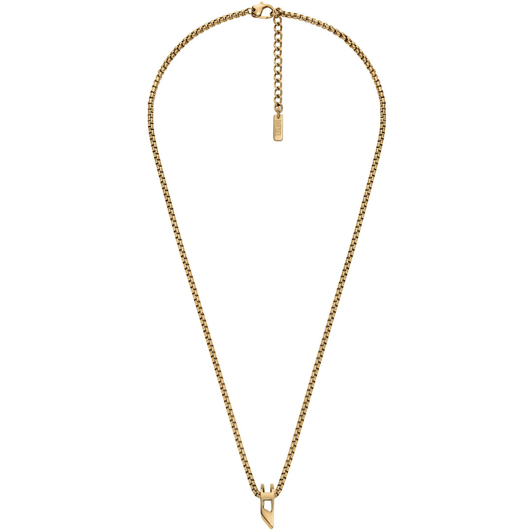 Diesel D Logo Halskette - DX1670710