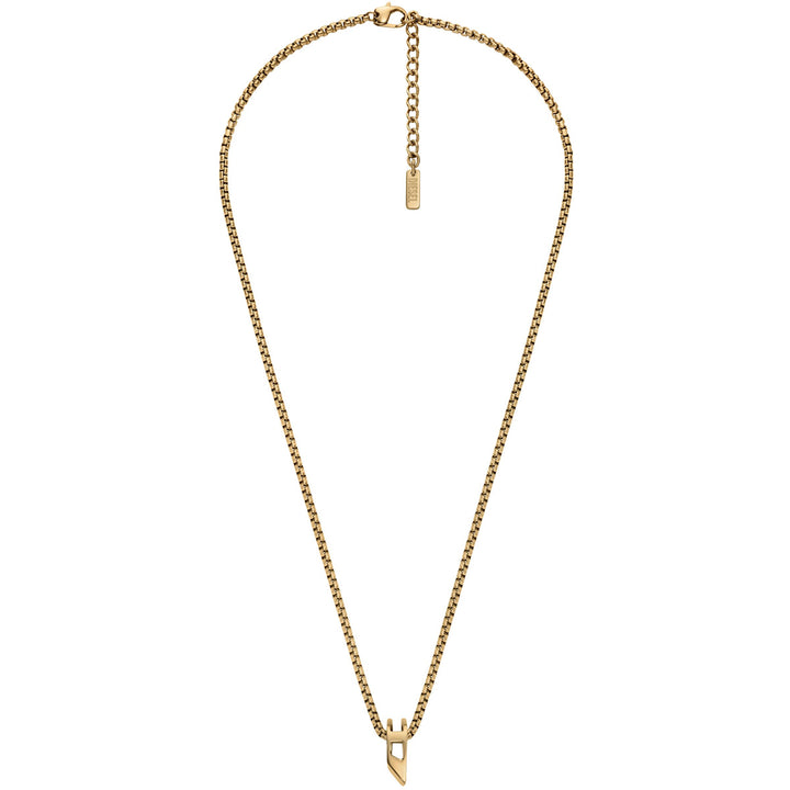 Diesel D Logo Halskette - DX1670710