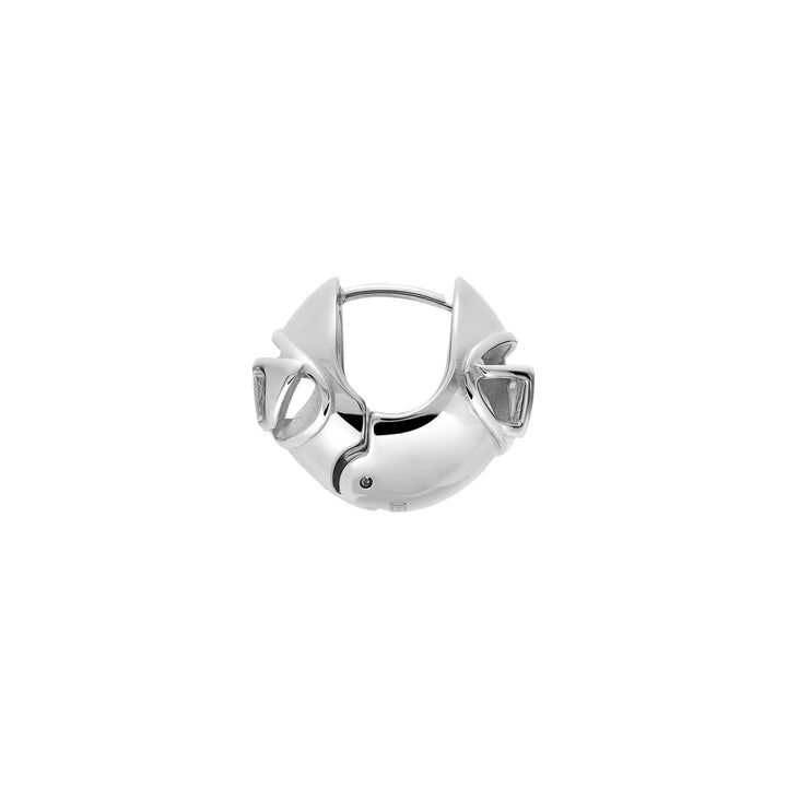 Diesel Oval D Logo Einzel Ohrring - DX1718040