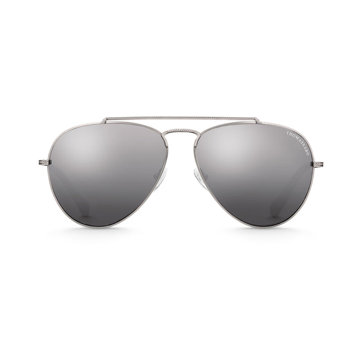 Thomas Sabo Sonnenbrille Harrison Pilot Polarisiert Verspiegelt - E0001-085-108-AP