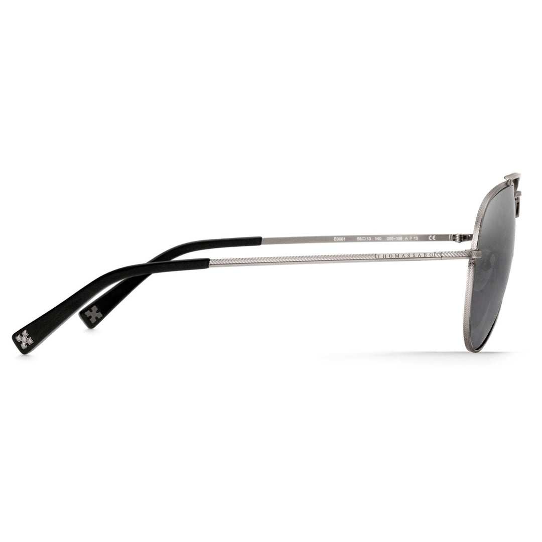 Thomas Sabo Sonnenbrille Harrison Pilot Polarisiert Verspiegelt - E0001-085-108-AP