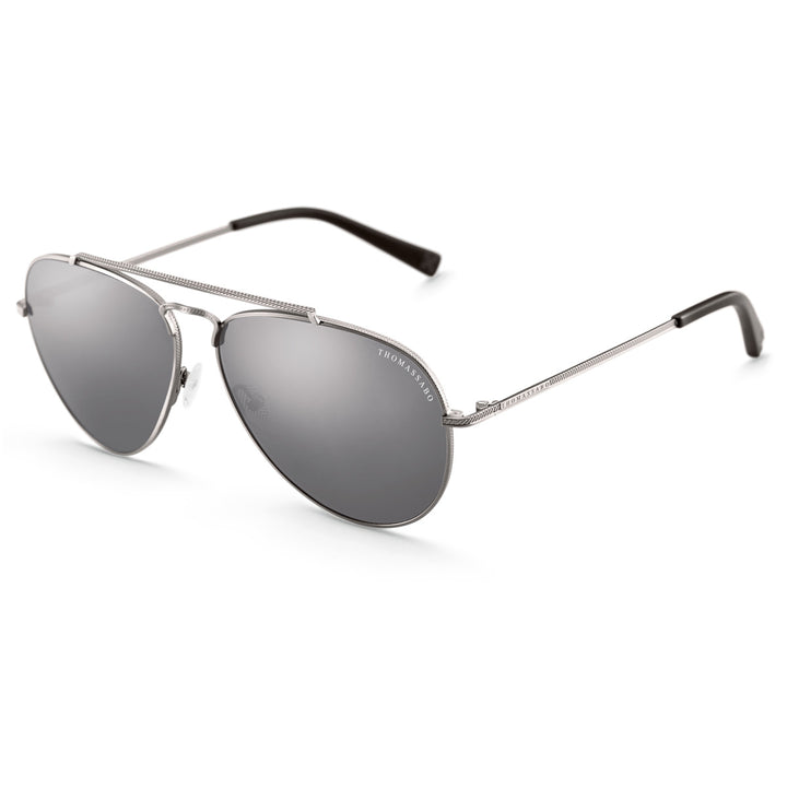 Thomas Sabo Sonnenbrille Harrison Pilot Polarisiert Verspiegelt - E0001-085-108-AP