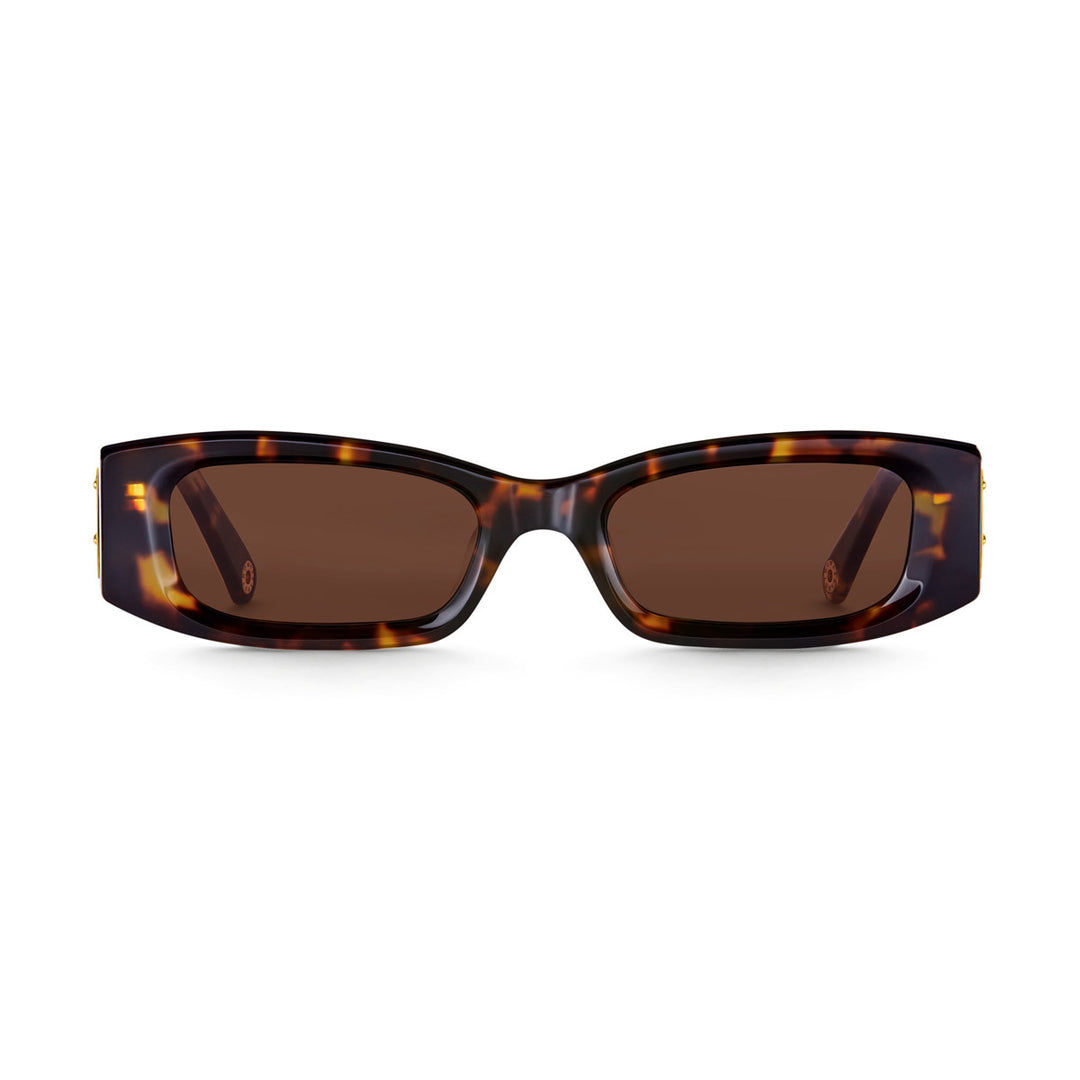 Thomas Sabo Sonnenbrille Kim Schmal Rechteckig Havanna - E0018-174-100-A