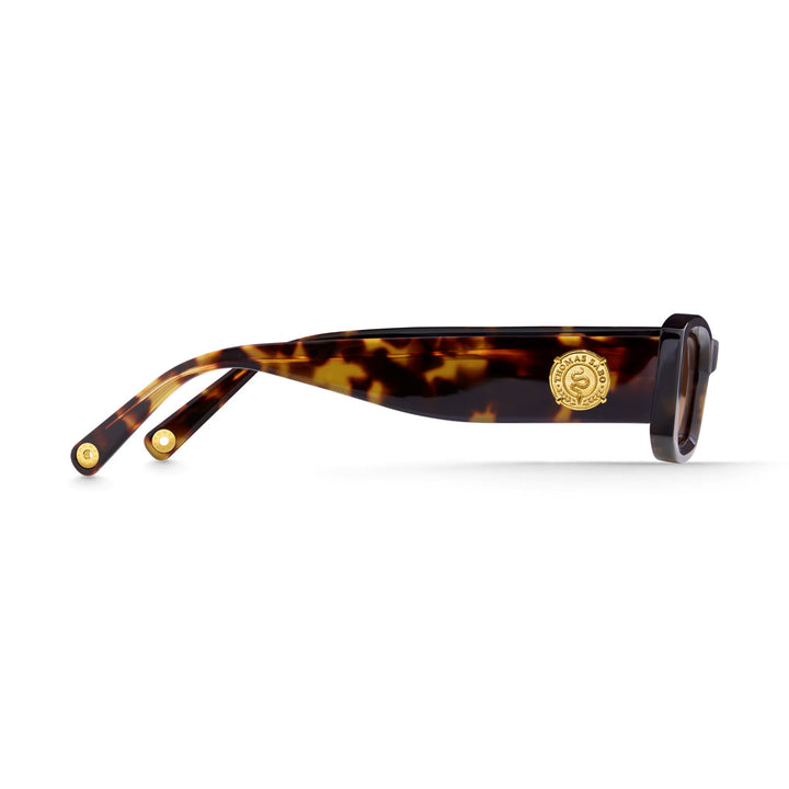 Thomas Sabo Sonnenbrille Kim Schmal Rechteckig Havanna - E0018-174-100-A