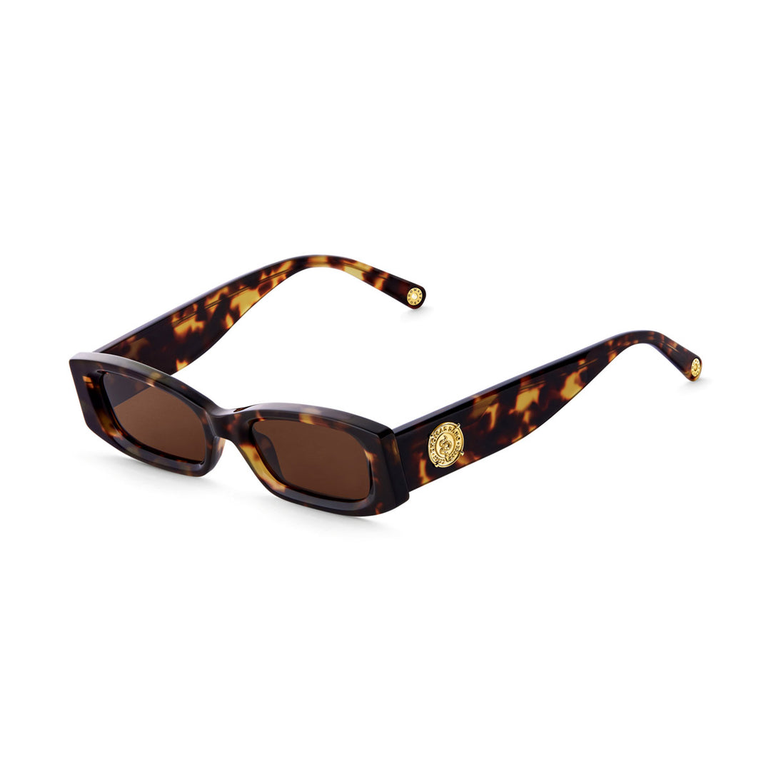 Thomas Sabo Sonnenbrille Kim Schmal Rechteckig Havanna - E0018-174-100-A