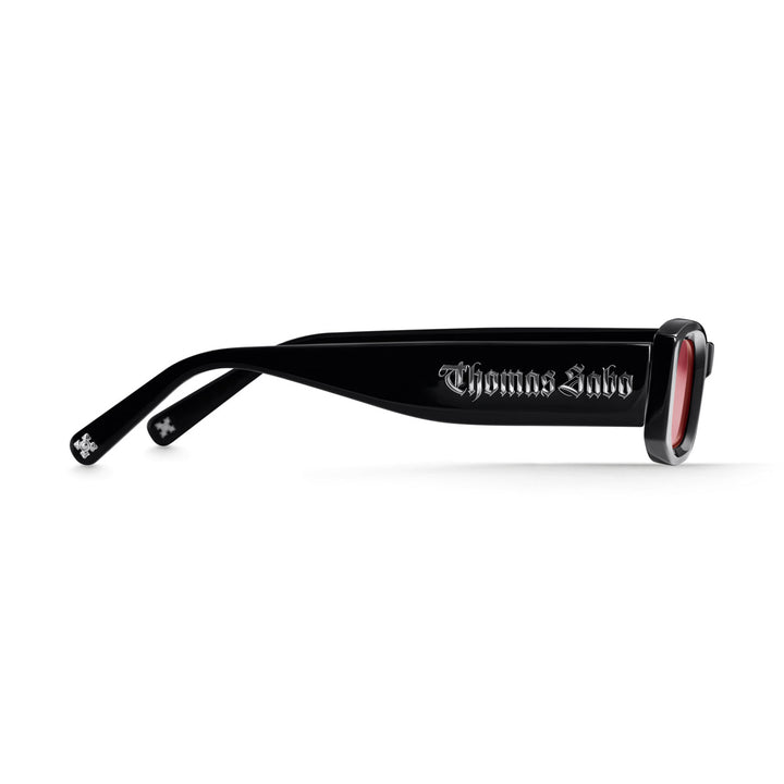 Thomas Sabo Sonnenbrille Kim Schmal Rechteckig Dunkelrot - E0019-044-151-A