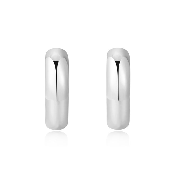 Ania Haie Silver Dome Band Huggies Ohrringe - E061-10H