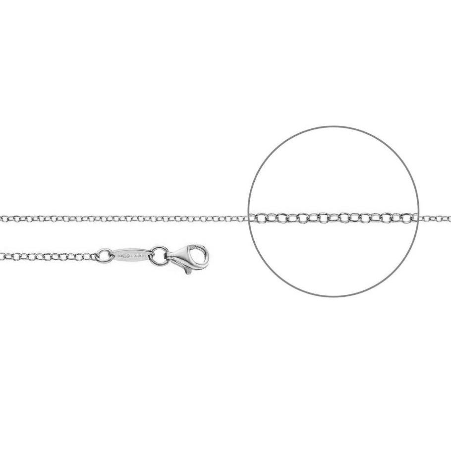 Der Kettenmacher Erbskette Silber Diamantiert