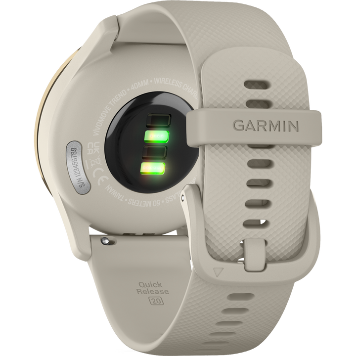 Garmin Vivomove Trend Cream Gold French Gray - 010-02665-02