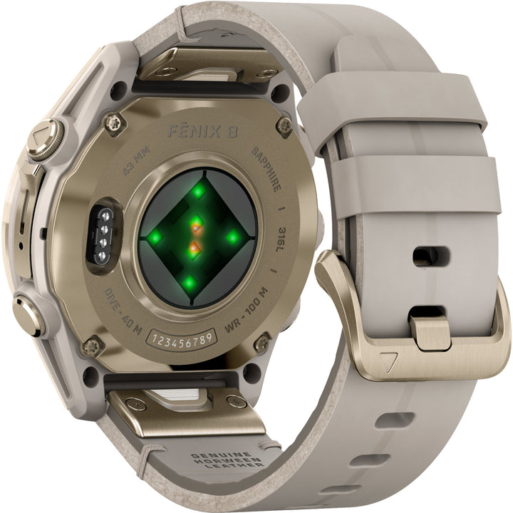 Garmin Fenix 8 Amoled Sapphire Soft Gold (43 mm) - 010-02903-40