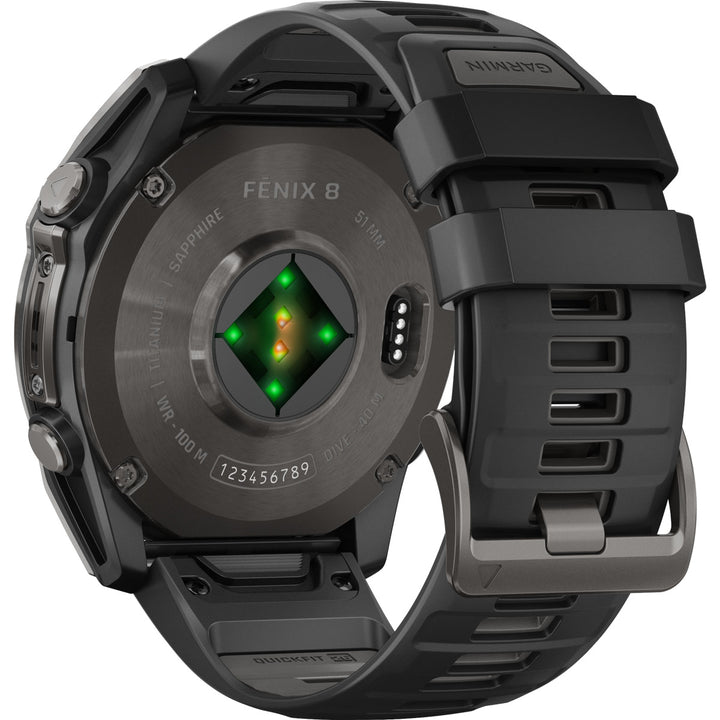 Garmin Fenix 8 Amoled Sapphire Carbon Black (51 mm) - 010-02905-21