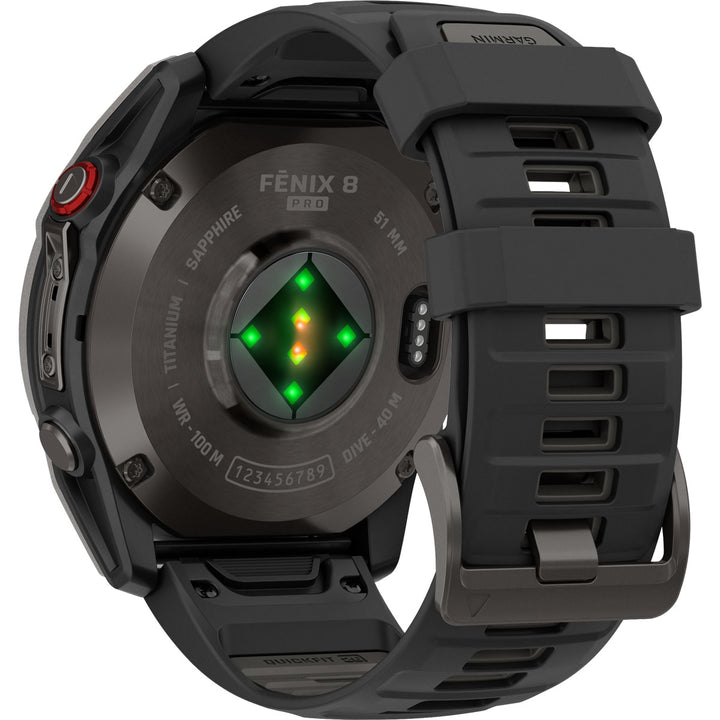 Garmin Fenix 8 Pro Amoled Sapphire Carbon Black Grey (51 mm) - 010-03199-01