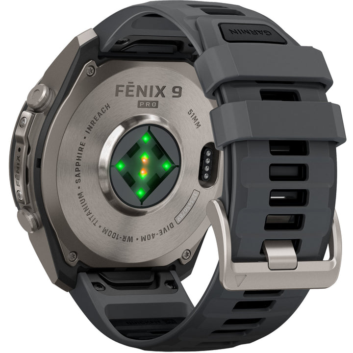 Garmin Fenix 9 Pro inReach Amoled Titanium Graphite (51 mm) - 010-04337-21