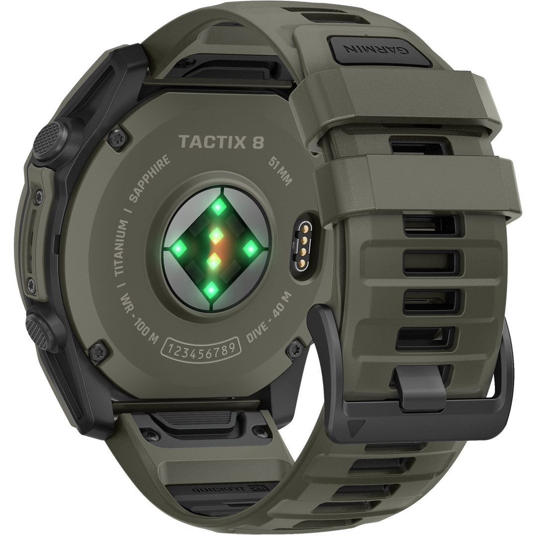 Garmin Tactix 8 Amoled Cerakote Olive Drab (51 mm) - 010-04553-11
