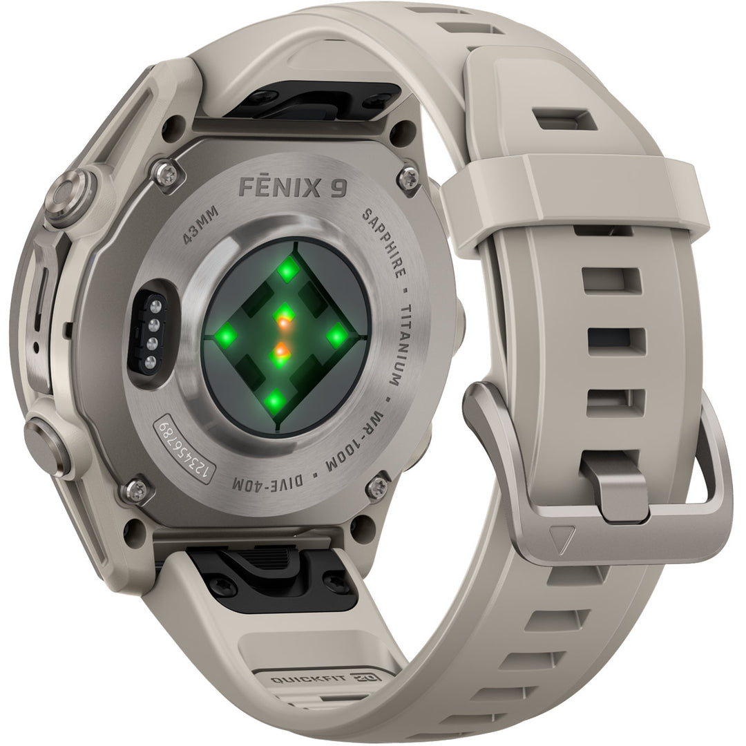 Garmin Fenix 9 Amoled Titanium Fog Gray (43 mm) - 010-04761-01