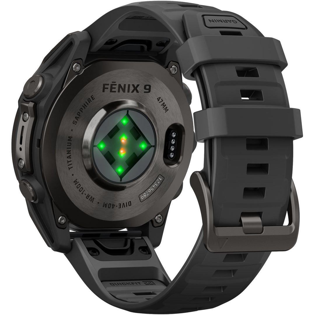 Garmin Fenix 9 Amoled Carbon Gray Titanium (47 mm) - 010-04762-11