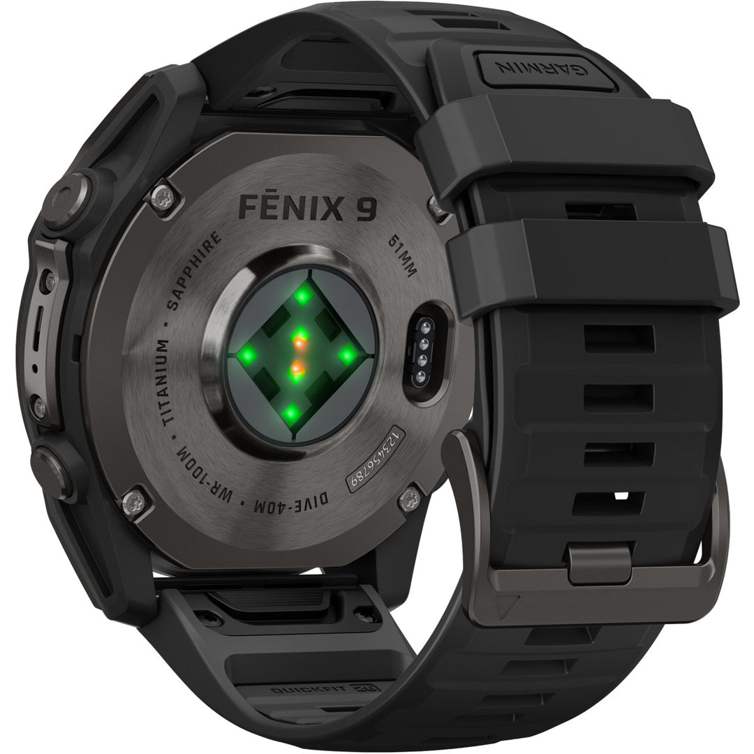 Garmin Fenix 9 Amoled Carbon Gray Titanium (51 mm) - 010-04763-11
