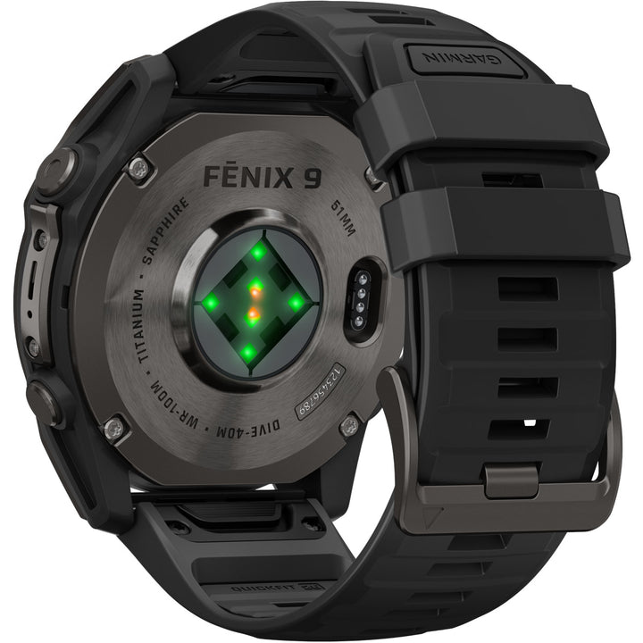 Garmin Fenix 9 Amoled Carbon Gray Titanium (51 mm) - 010-04763-11