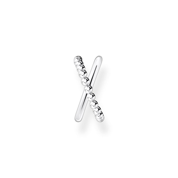 Thomas Sabo Ohrklemme Kugeln Doppel Silber - EC0023-001-21