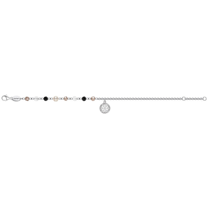 Engelsrufer Boho Lebensblume Armband-Fusskette - ERBS-LILLIFL-ZI
