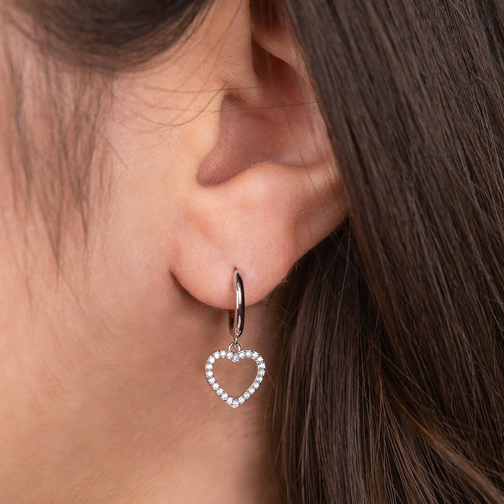 Engelsrufer Creolen Herz - ERE-HEARTSHINY-ZIC