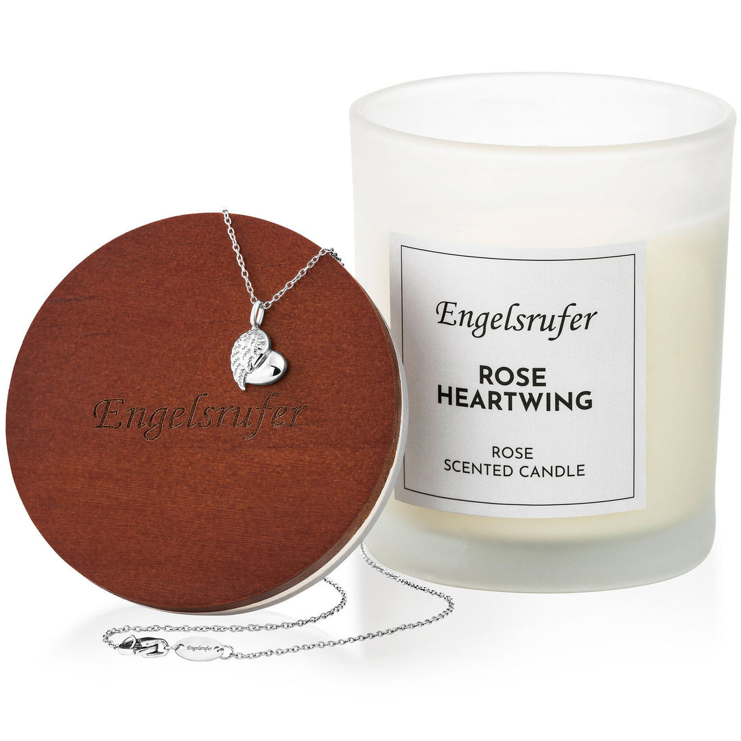 Engelsrufer Rose Heartwing Schmuckkerze - ERJC-HEARTWING