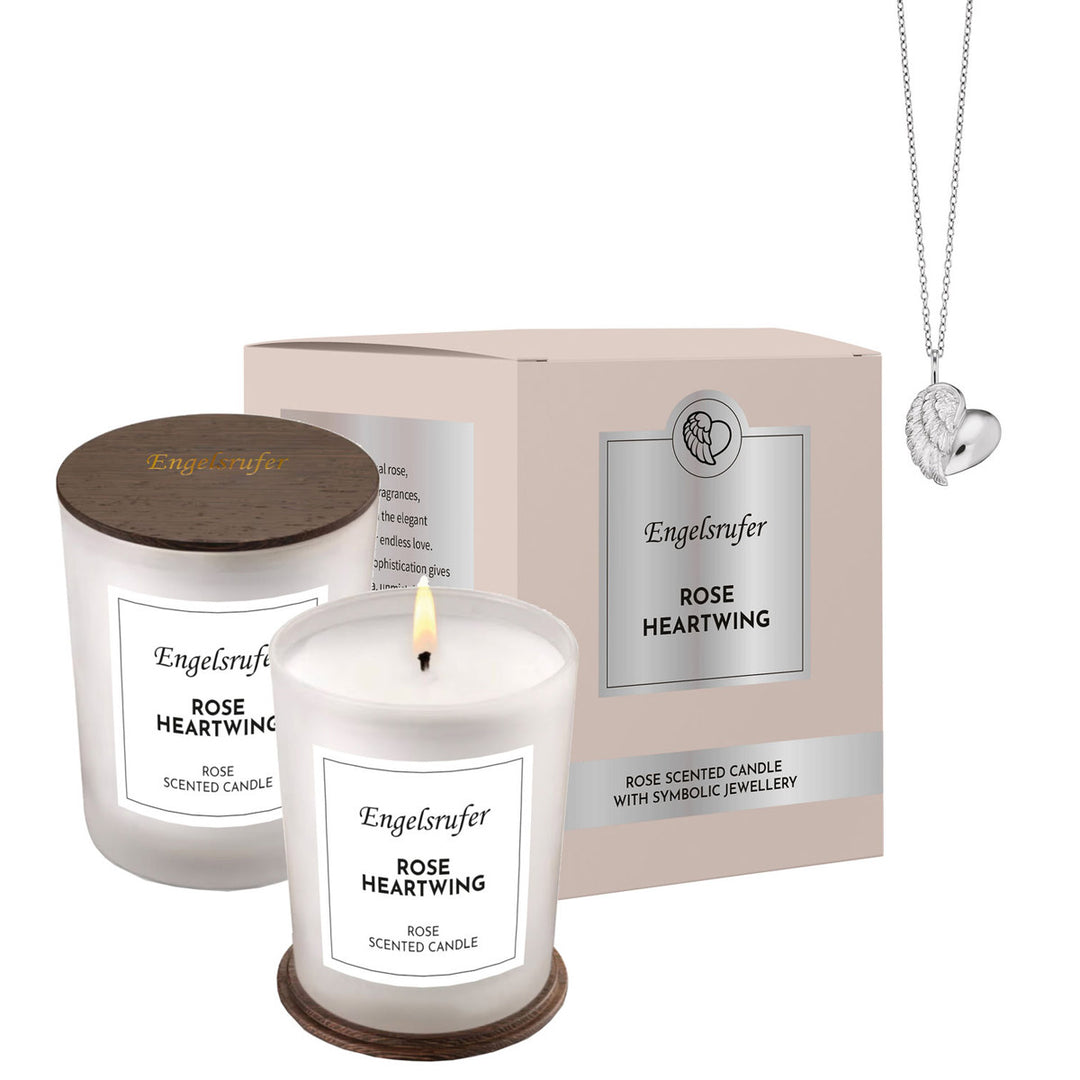 Engelsrufer Rose Heartwing Schmuckkerze - ERJC-HEARTWING