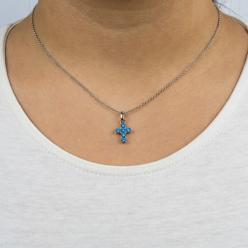 Engelsrufer Halskette mit Anhänger Kreuz - ERN-CROSSHOPE-ZT